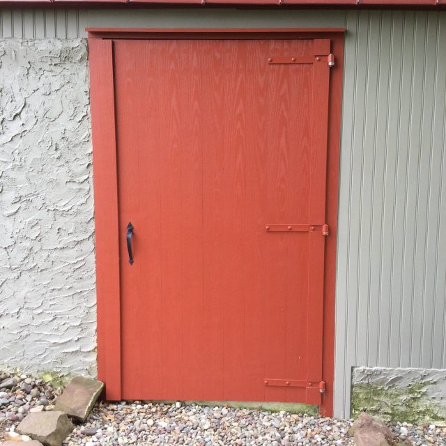 rebuilt door